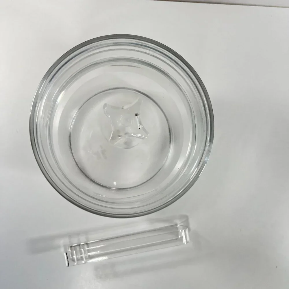 Complete Vintage Arch Alfio Di Bella Mid Century Modern Lucite Ice Bucket